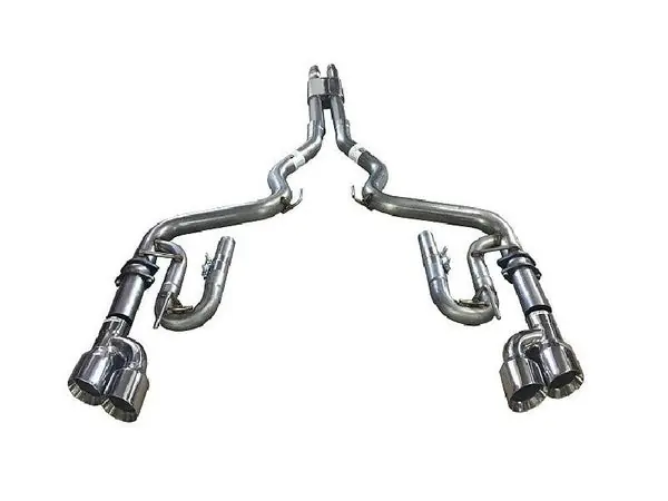 Solo Performance Mach-XVIII Exhaust System (Black Tips) Ford Mustang GT 2018+