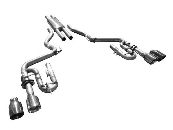 Solo Performance Mach-XJ Catback Exhaust System Ford Mustang V6 2015-2022