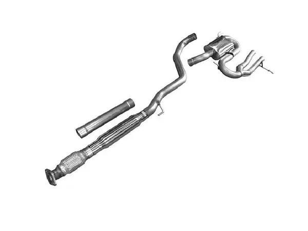 Solo Performance V-Mach 2N1 Modular Catback Exhaust System Hyundai Veloster Turbo 2012-2015