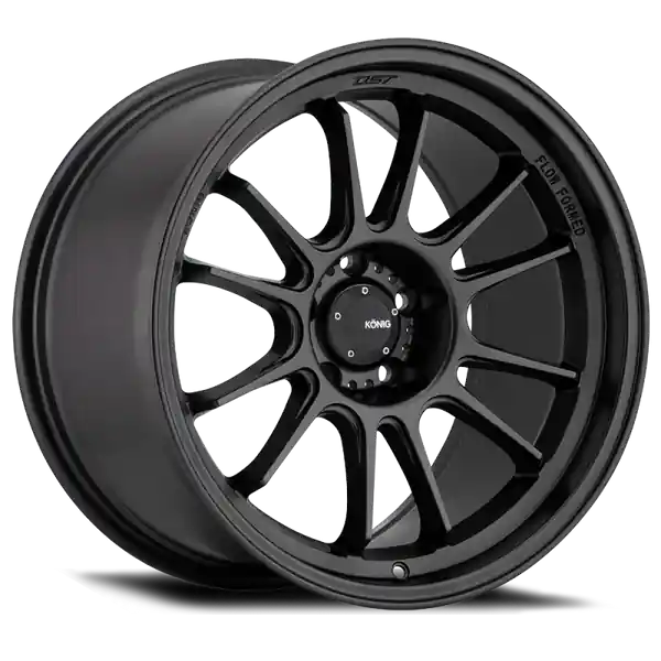Konig Hypergram 18x10.5 5x114.3 ET25 Matte Black