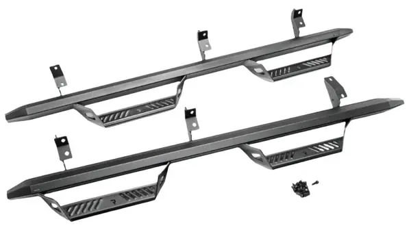 N-Fab Predator Pro Step System 14-17 Chevy/GMC 1500 Crew Cab - Tex. Black