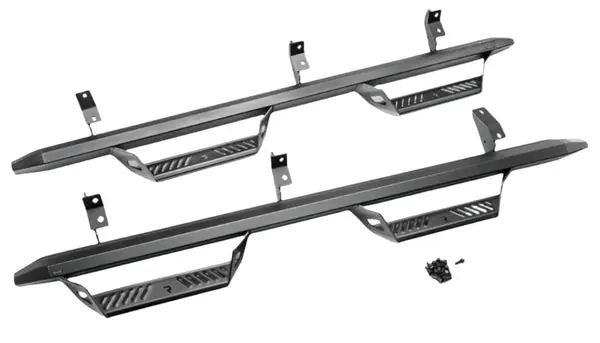 N-Fab 2022 Toyota Tundra Crew Max Cab All Beds SRW Predator Pro Steps Textured Black w/o Bed Access