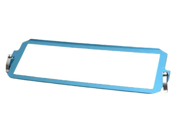 Cusco 08-17 Impreza (GR/GV/VA) Turbo Intercooler Protection Grill Kit Blue w/Blk Mesh