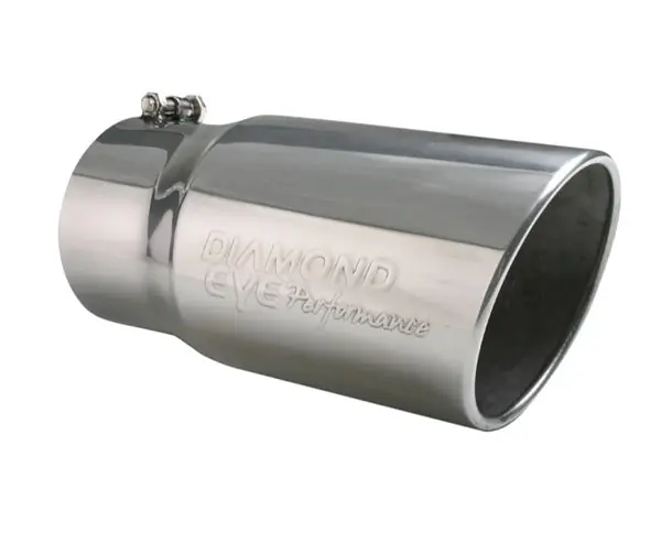 Diamond Eye TIP 5inX6inX12in BOLT-ON ROLLED-ANGLE 15-DEGREE ANGLE CUT: EMBOSSED DIAMOND EYE