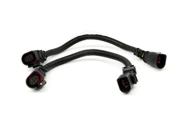 Mustang GT Front O2 Sensor Wire Harness Extensions 12" (pair) 2011-2014