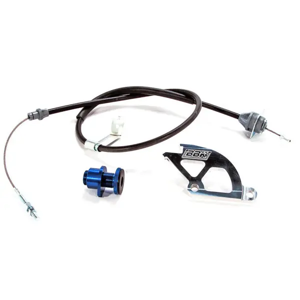 BBK 1979-1995 Mustang Adjustable Clutch Quadrant Cable And Firewall Adjuster Kit