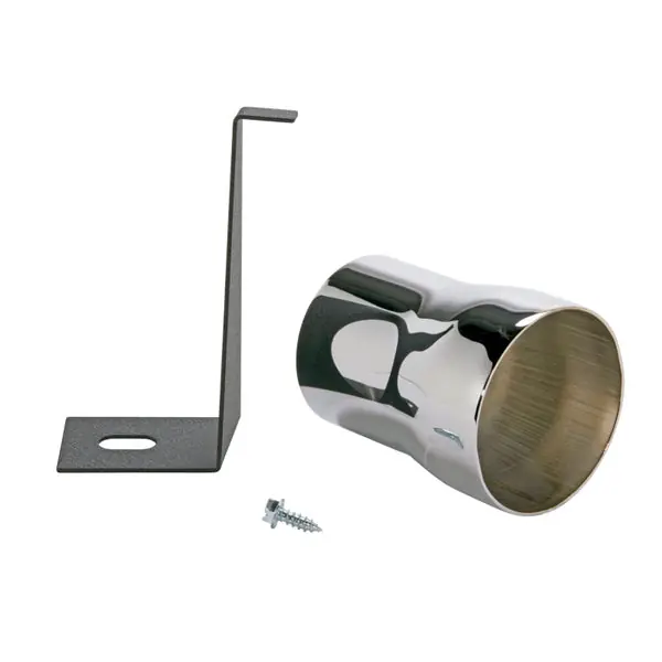 BBK 1986-1988 Mustang Cold Air Kit Adapter - Chrome