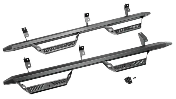 N-Fab Predator Pro Step System 2018 Jeep Wrangler JL 2 Door SUV - Tex. Black