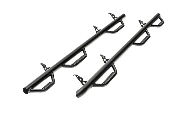 N-Fab Nerf Step 16-17 Toyota Tacoma Double Cab 6ft Bed - Tex. Black - Bed Access - 2in