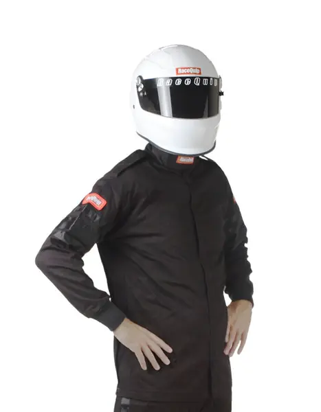 RaceQuip Black SFI-1 1-L Jacket - Large