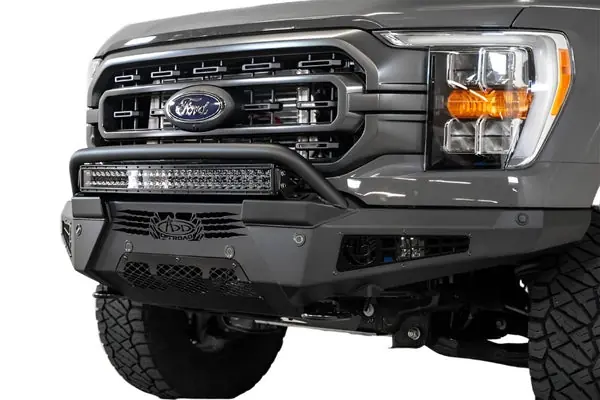 Addictive Desert Designs 2021 Ford F-150 HoneyBadger Front Bumper w/o Top Hoop