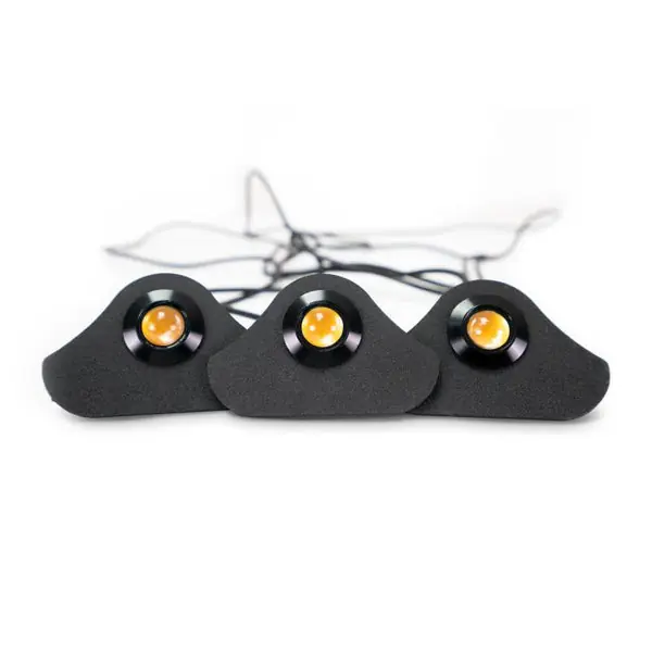 DV8 Offroad 2018+ Jeep JL Grill Amber Marker Lights