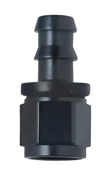 Fragola -12AN Push-Lite End Straight - Black