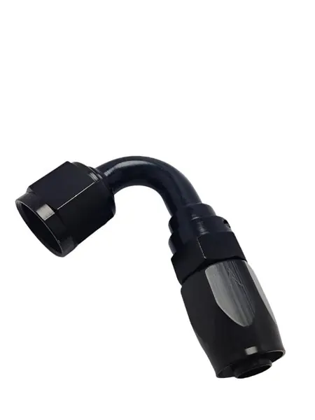 Fragola -10AN x 120 Degree Pro-Flow Hose End - Black