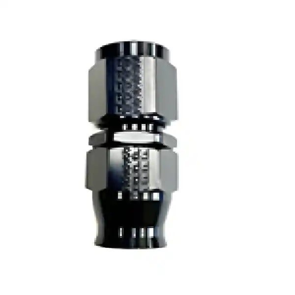 Fragola -6AN Real Street Straight Hose End Black For PTFE Hose