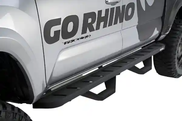 Go Rhino 09-14 Dodge Ram 1500 RB10 Complete Kit w/RB10 + Brkts + 2 RB10 Drop Steps