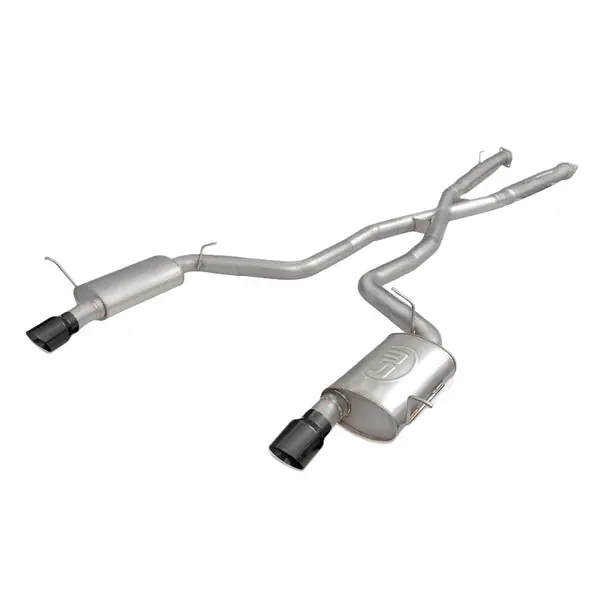 Stainless Works 2011-2025 Durango 5.7L Catback Legend Black Tip