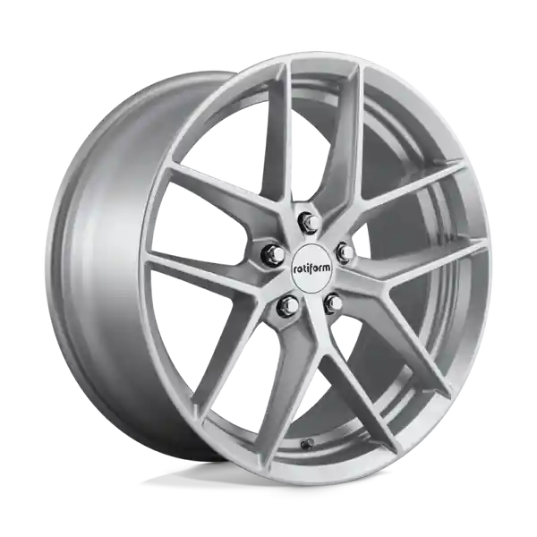 Rotiform R133 FLG Wheel 18x8.5 5x112 45 Offset - Gloss Silver