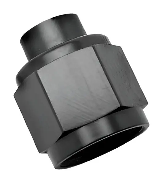 Russell Performance -6 AN Flare Cap (Black)