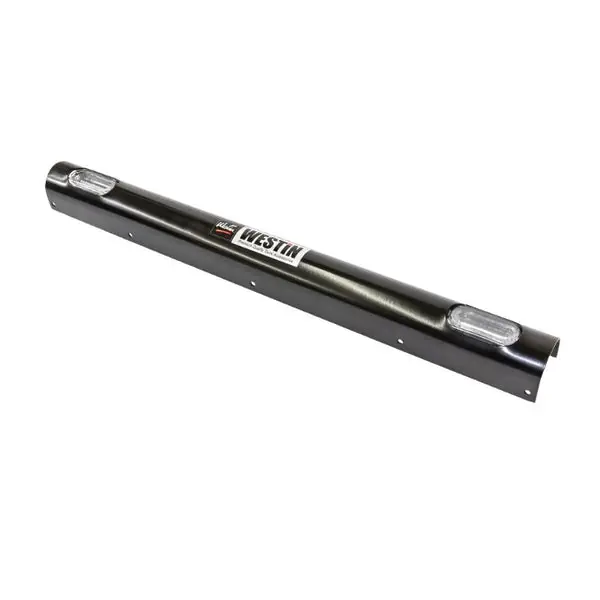 Westin Push Bumper Elite Light Channel 33.1 inch Whelen 2 Hole - Black