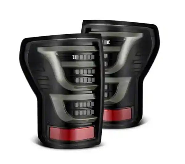 AlphaRex 07-13 Toyota Tundra LUXX-Series LED Tail Lights Alpha-Black
