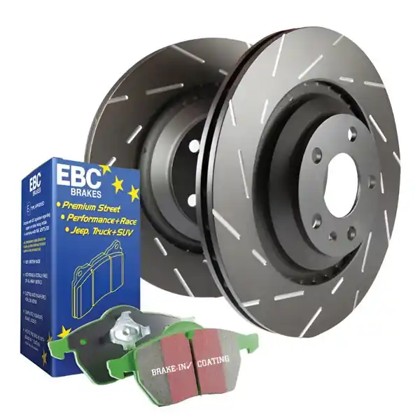 EBC S2 Kits Greenstuff Pads and USR Rotors