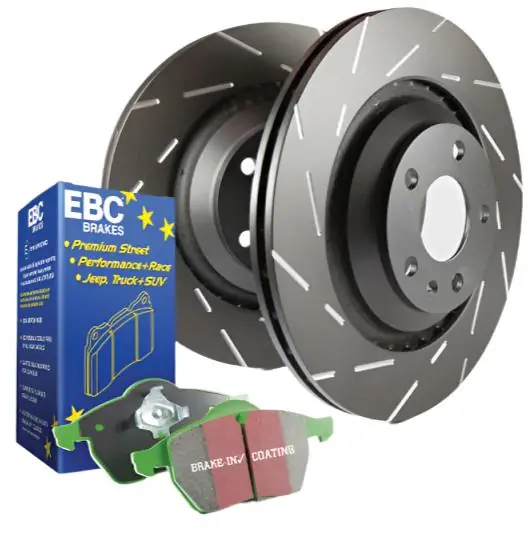 EBC S2 Kits Greenstuff Pads and USR Rotors