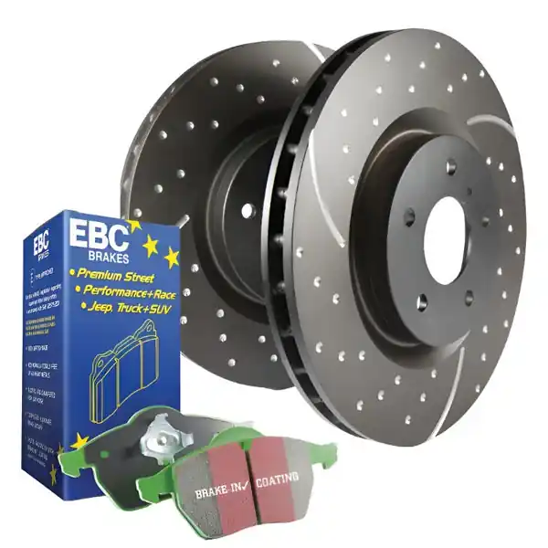 EBC S3 Kits Greenstuff Pads and GD Rotors