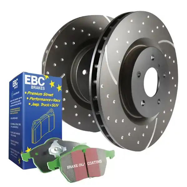 EBC S3 Kits Greenstuff Pads and GD Rotors