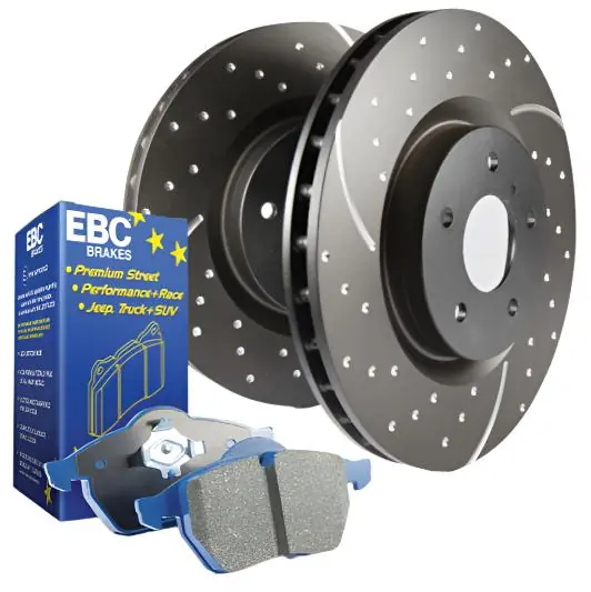 EBC S6 Kits Bluestuff Pads and GD Rotors