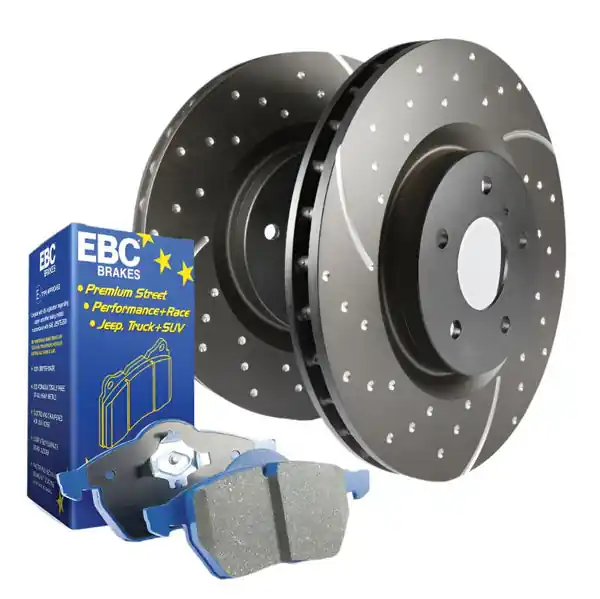 EBC S6 Kits Bluestuff Pads and GD Rotors