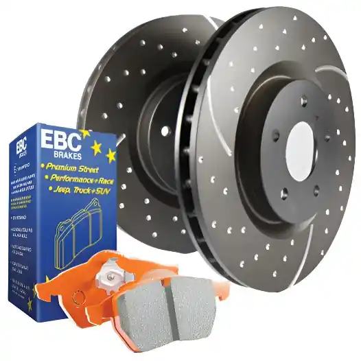 EBC S8 Kits Orangestuff Pads and GD Rotors