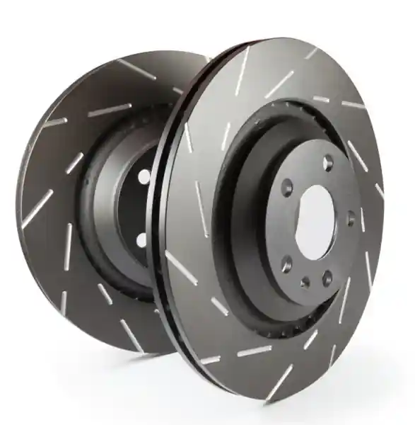 EBC 14+ Land Rover LR4 3.0 Supercharged USR Slotted Front Rotors