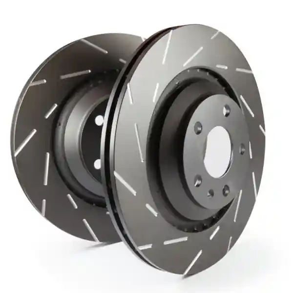 EBC 13-15 Jaguar XF 2.0 Turbo USR Slotted Rear Rotors