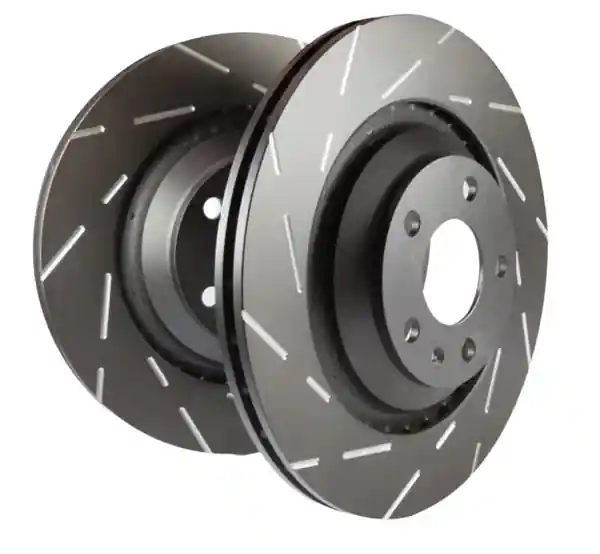 EBC 10-11 Fiat 500 1.4 (Bosch Calipers) USR Slotted Rear Rotors