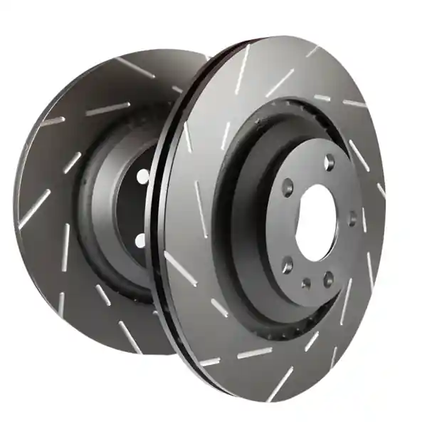 EBC 10-14 Ford Mustang 3.7 USR Slotted Rear Rotors