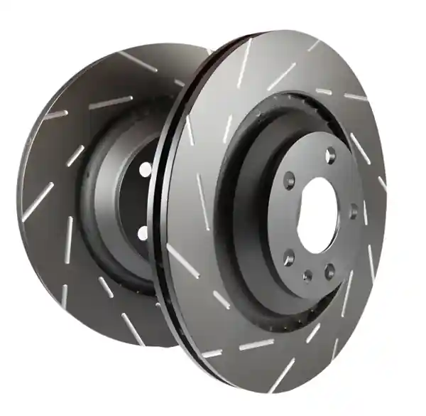 EBC 2016+ Honda Civic (Excl Si) USR Blackdash Sport Slotted Rear Rotors