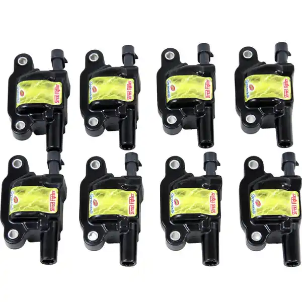 Granatelli 05-13 GM LS1/LS2/LS3/LS4/LS5/LS6/LS7/LS9 Street Fighter Coil Packs - Black (Set of 8)