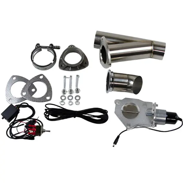 Granatelli 2.5in Stainless Steel Electronic Exhaust Cutout