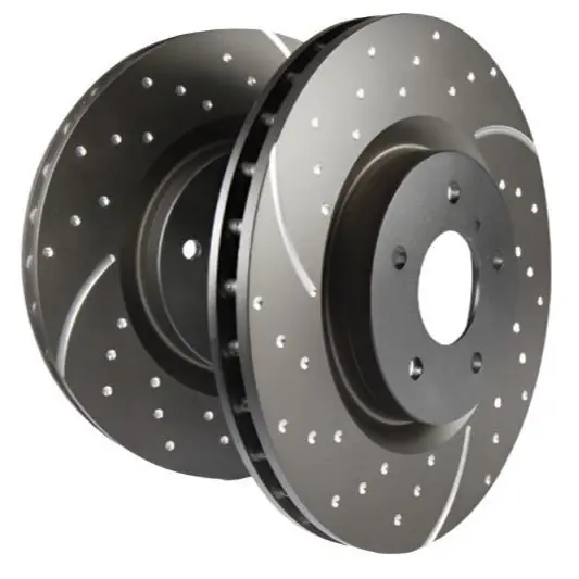 EBC GD Sport Rear Rotors SRT Trackhawk 12-21 Grand Cherokee