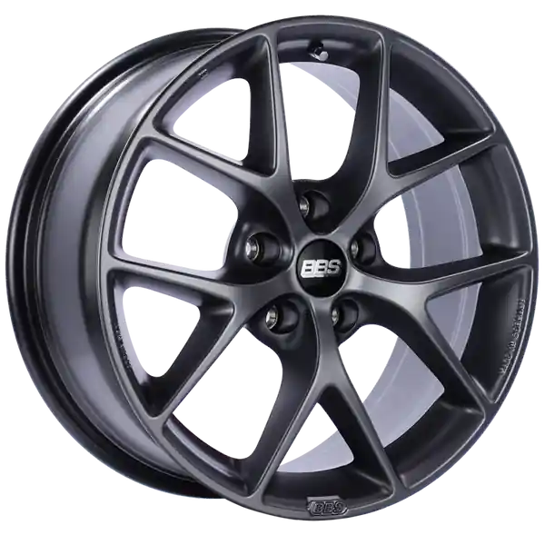BBS SR 18x8 5x114.3 ET40 Satin Grey Wheel -82mm PFS/Clip Required