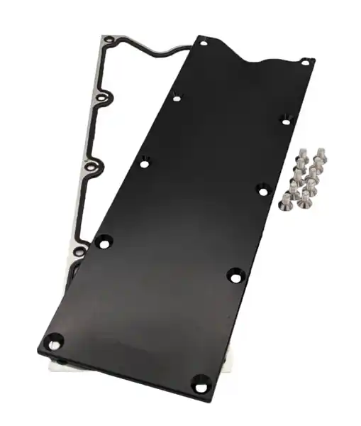 Granatelli GM LS Gen IV Billet Valley Pan Cover (Incl O-Ring Set/Adapter)