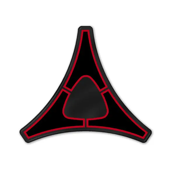 Reflective Fratzog Grille Badge
