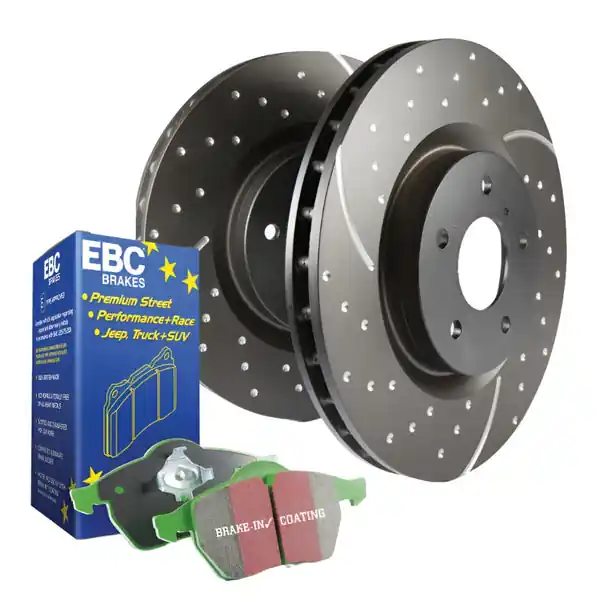 EBC S3 Kits Greenstuff Pads and GD Rotors