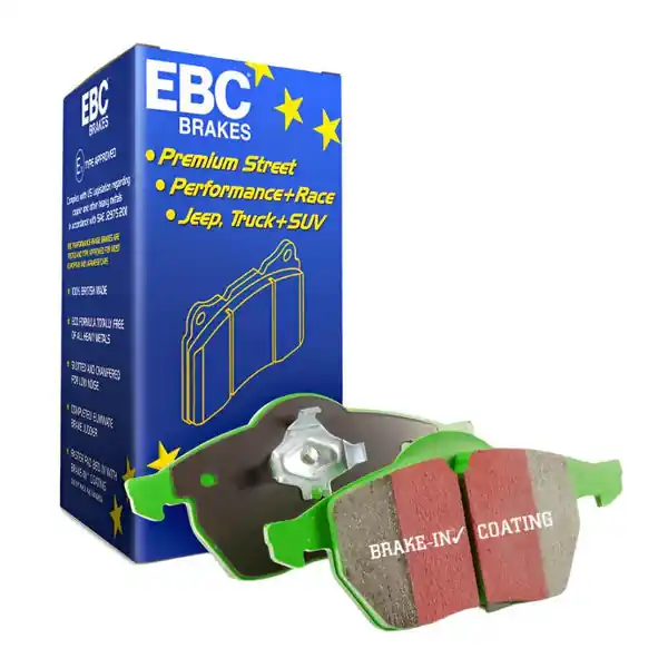 EBC 2018+ Subaru Crosstrek Greenstuff Front Brake Pads