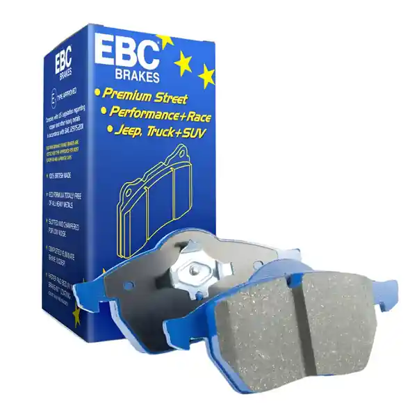 EBC 2016+ Porsche 911 (991/2 w/Cast Iron Rotors) 3.0TT Carrera Bluestuff Rear Brake Pads