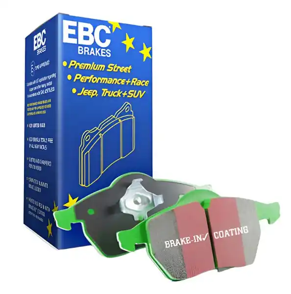 EBC 00-02 Ford Excursion 5.4 2WD Greenstuff Front Brake Pads