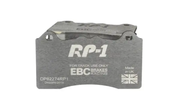 EBC Racing 2021+ BMW M3/M4 / 2023+ BMW M2 (G80/G82/G87) w/Cast Iron Rotor RP-1 Race Front Brake Pads