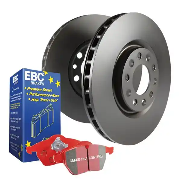 EBC S12 Kits Redstuff Pads and RK Rotors