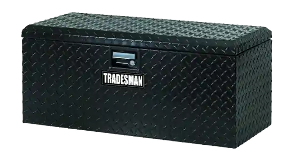 Tradesman Aluminum ATV Flush Mount Storage Box (32in.) - Black